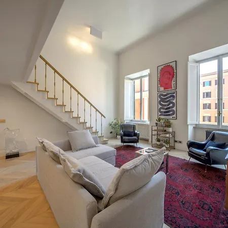 Timeless Elegance In Trastevere Apartman Róma